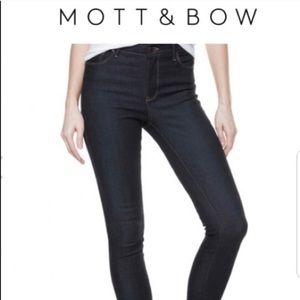 Mott and Bow High Waist Skinny Jeans